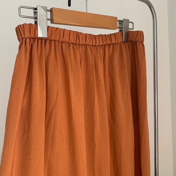 Midi Satin Skirt - Picture 3 of 5